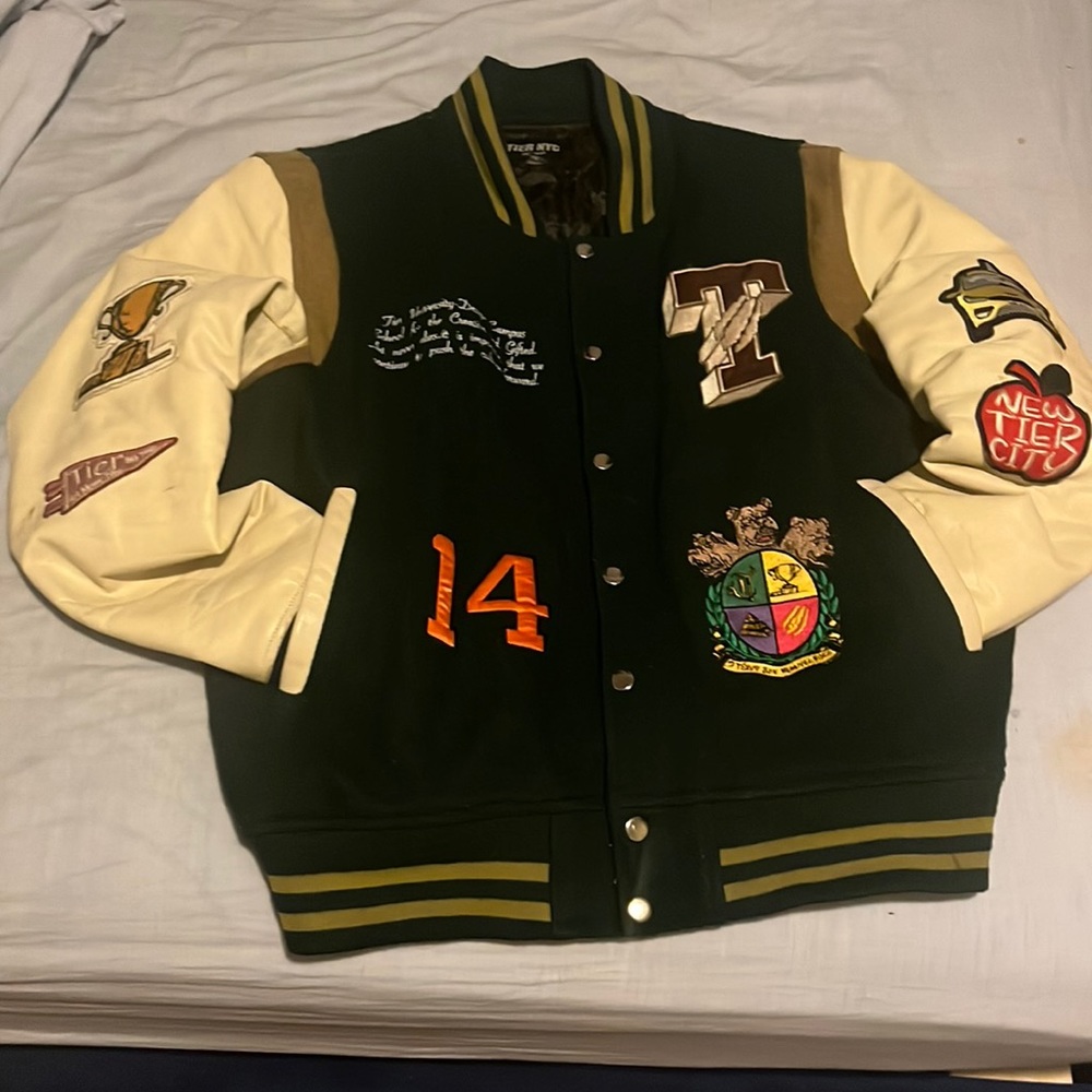 Green Varsity Jacket